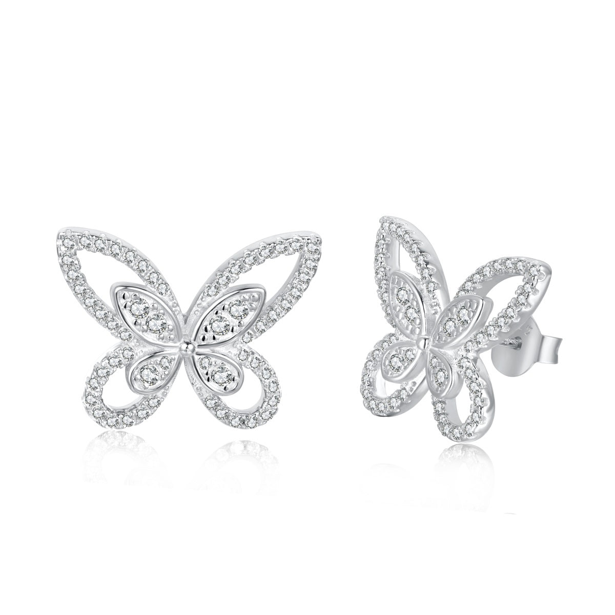 'Flutter Away' Butterfly Earrings