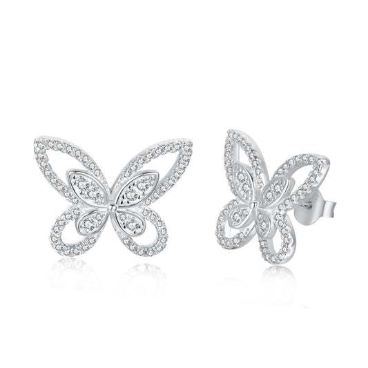 'Flutter Away' Butterfly Earrings