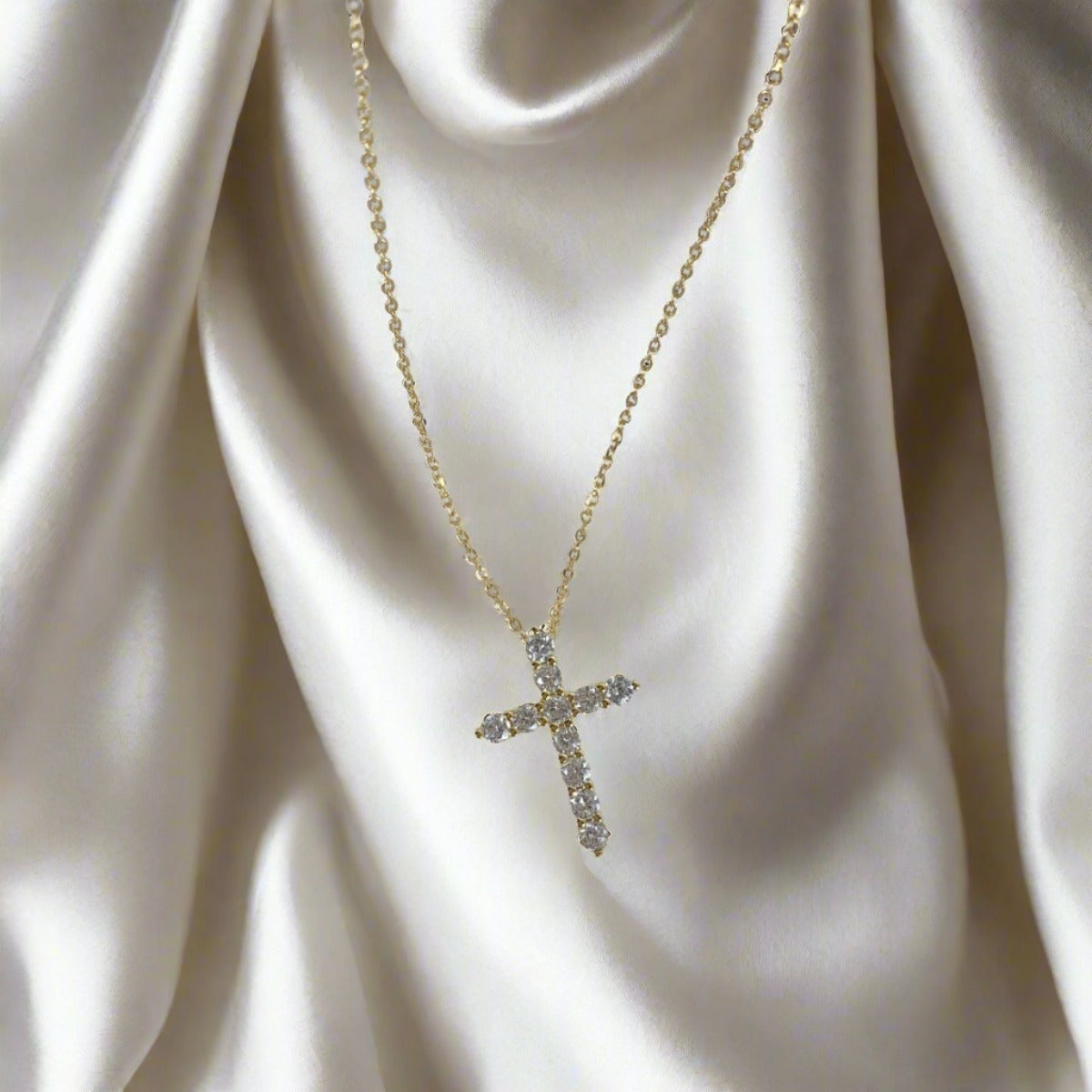 Ave Maria Necklace -Gold