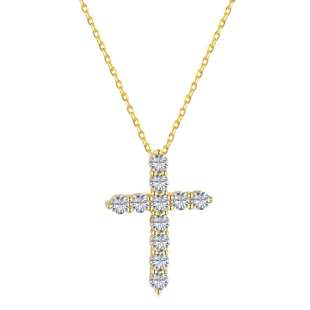 Ave Maria Necklace -Gold