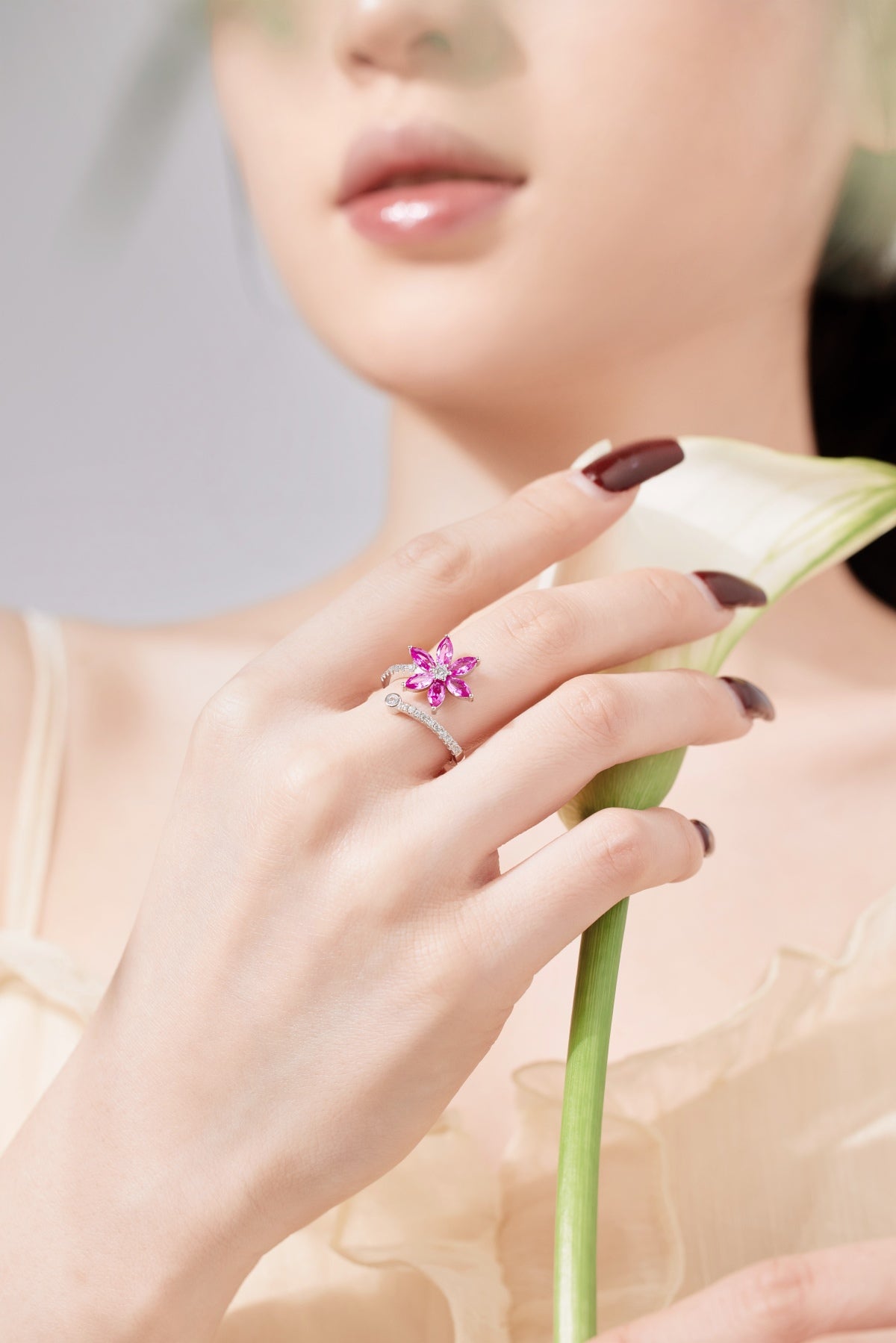 Sundrop Ring (Passion Pink)