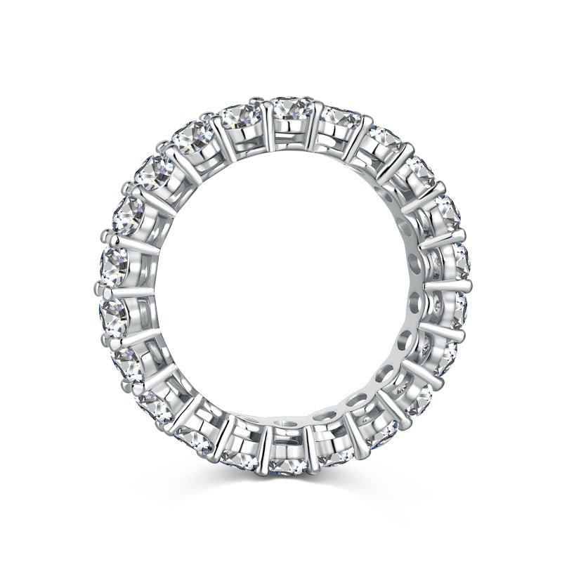 Dallas Oval Cut Eternity band